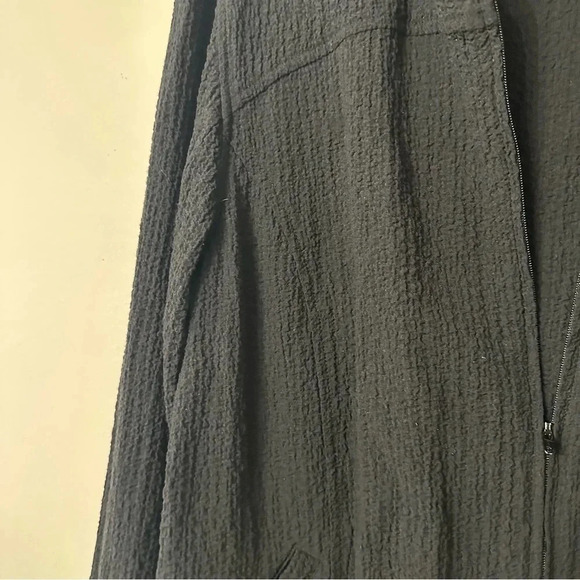 Orvis Women's Black Textured Zip Up Jacket with Zipper Pockets Size M GUC - Picture 4 of 8